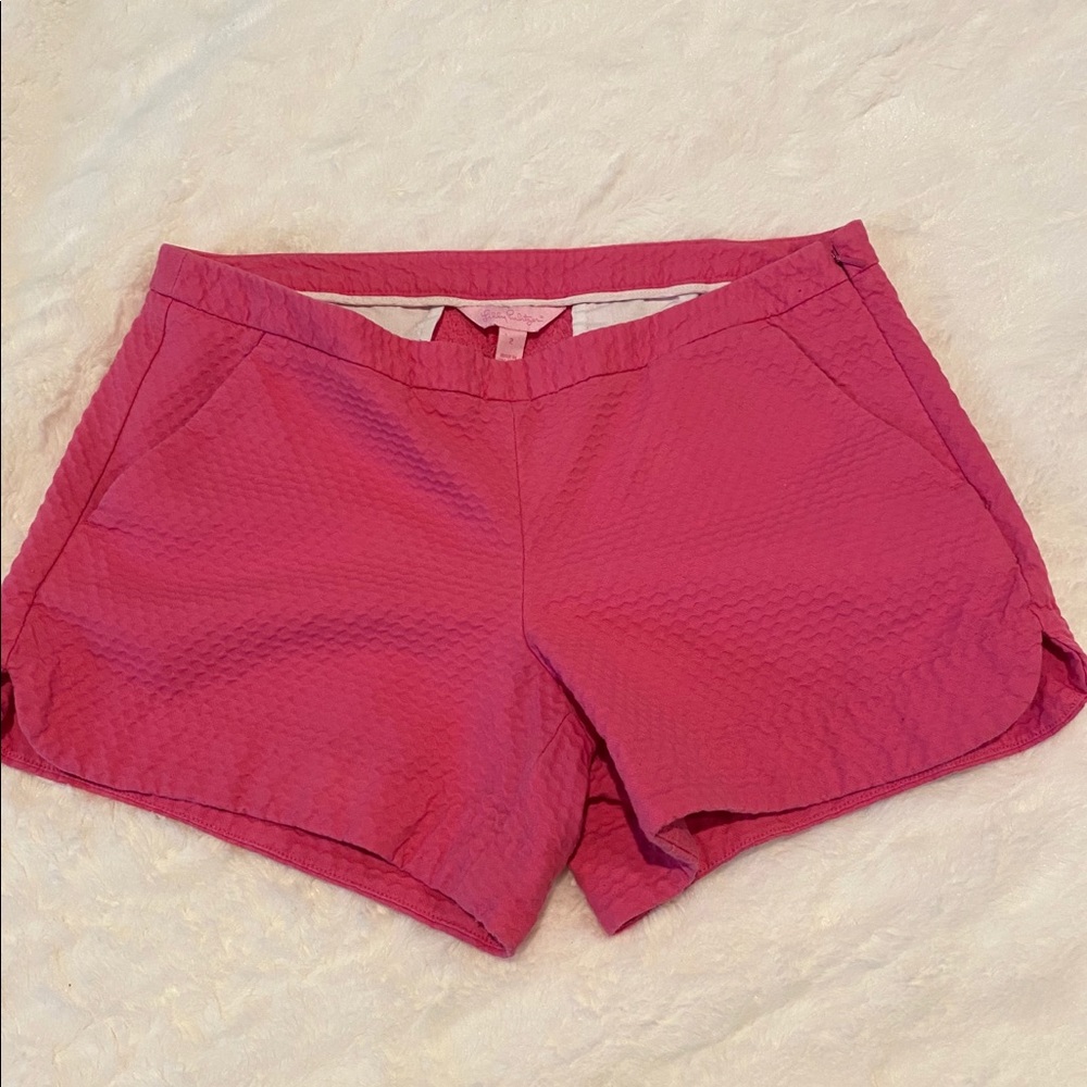 Hot pink Lily Pulitzer shorts